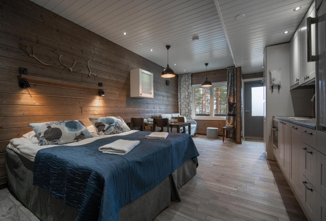 Ski-Inn Pyhaelinna Pyhatunturi ภายนอก รูปภาพ